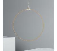 Anneau Avec Guirlande Lumineuse Led Hoop Doré