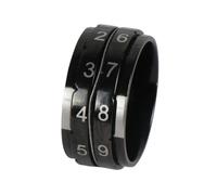 Anneau Bague Compte Rang Knitpro Noir