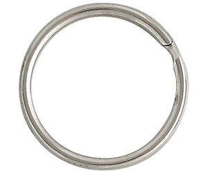 Anneau brisé - D22 mm - acier nickelé - lot de 10