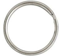 Anneau brisé en acier nickelé 22mm de diamètre - CHAPUIS - 1140/12N Noir G