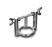Anneau Cockring avec Tige à Urètre Métallique Vice Grip