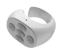 Anneau coulissant avec télécommande, télécommande pour appareil photo et vidéo, anneau portable pour regarder des vidéos courtes, prendre des photos et des réseaux sociaux