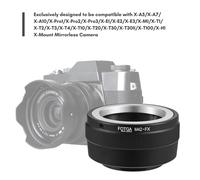 Anneau d’adaptation de lentille manuelle en aluminium pour M42 vers Fuji X-A1/X-A2/X-A3/X-Pro Series