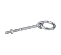 Anneau d’attache tige filetée Kerbl (x1) Argenté 80x10 mm