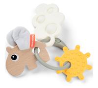Done by Deer – Anneau d'activités et de dentition Happy Clouds – Sensoriel – Multicolore