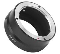 Anneau D'adaptateur de L'objectif Om-RF pour, Lentille Om, Installation Facile et Retirer, Traitement D'extinction, adapté à la Caméra R/PR / R5 / R6, Matériau en Alliage