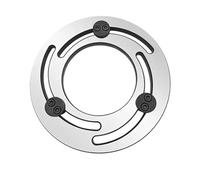 Anneau d'alésage à mors souples réglables, Hydraulic 3-Jaw Chuck Jaw Repairer Boring Ring For CNC Lathe 4-10 Inches(Hydraulic 3-jaw 6in)