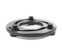 Anneau d'alésage à mors souples réglables, Hydraulic 3-Jaw Chuck With Boring Ring Silver Black 6-8 Inch For CNC Lathe(Silver)