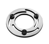 Anneau d'alésage à mors souples réglables, Three-Jaw Hydraulic Chuck Claw Soft Jaw Boring Ring for CNC Lathe 8 Inch Pack of 10 Accessories(Hb Coupling 4-4)