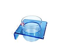 Anneau d'alimentation pour Aquarium - Acrylique Fluorescent Transparent Anti-Diffusion, Outil d'alimentation Propre et | Parfait pour Les éleveurs Amateurs débutants aquariophiles Maison Appa