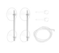 Anneau d'alimentation pour poissons - Accessoire flottant pour clôture d'aquarium - Barrière de surface de réservoir - Support en plastique durable avec placement stable - Soutien de la qualité de