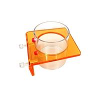 Anneau d'alimentation pour Poissons - Acrylique Fluorescent Transparent Anti-Diffusion, Outil Propre et | Parfait pour Les éleveurs Amateurs débutants aquariophiles Maison Appartement Bureau