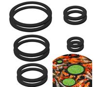 Anneau d'alimentation pour poissons - Cadre flottant, placement nutritionnel ciblé, guide de surf pour étang, limiteur de dispersion des aliments, accessoire d'habitat aquatique, structure