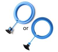 Anneau d'alimentation pour Poissons Mangeoire Flottante Sûre pour Poissons Rouges Cercles Suspendus De Forme Ronde avec Ventouses Aménagement Paysager De Aquarium Simulation Artificielle