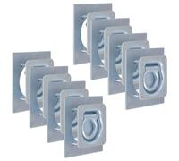 Anneau d'arrimage pour remorque 8 pcs Acier galvanisé 2000 kg