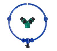 Anneau d'arrosage - Arroseur Circulaire et système d'irrigation | Arroseur réglable à 360 degrés pour l'irrigation de Jardin, de terrasse, arbustes, parterres de Jardin, d'extérieur