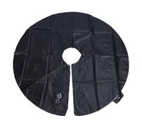 Anneau d'arrosage des Arbres 10 gallons, Pochette d'eau d'irrigation Goutte à Goutte en PVC réutilisable pour la Plantation de Jardinage, Sac d'arrosage des Arbres de Grande (Noire)
