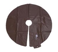 Anneau d'arrosage des Arbres en PVC, système d'irrigation Goutte à Goutte de 15 gallons, Sac d'eau pour la Plantation d'arbres de Jardinage (Café)