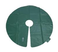 Anneau d'arrosage rond en PVC pour plantation d'arbres et d'arbustes en PVC - 90 cm - Vert