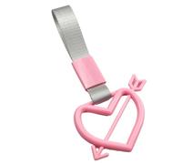 Anneau d'avertissement pour pare-chocs de voiture - Boucles pendantes créatives en forme de cœur, décoration extérieure automobile, accessoire d'intérieur pour voiture, bus