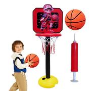 Anneau de Basket-Ball, Anneau de Basket-Ball d'intérieur, Support de Basket-Ball pour, Hauteur réglable de 19,6 à 44 Pouces, pour Parents et