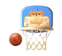 Anneau de Basketball pour Enfants - Motif Chien Chat Anneaux de Basketball de Porte | Jouet de Basketball sans Perçage sur la Porte Jouets de Basketball Mural avec Balles pour Enfants Petit