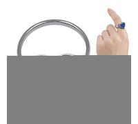 Anneau De Baume À Lèvres pour Doigt - Support De Rouge À Lèvres Vintage en Forme De Cœur, Accessoire De Rangement De Beauté Portable, Récipient Cosmétique pour Le Transport Quotidien | Baume