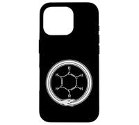 Anneau de benzène Ouroboros Symbole Scientifique Chimie Organique Coque pour iPhone 16 Pro