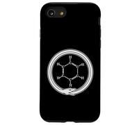 Anneau de benzène Ouroboros Symbole Scientifique Chimie Organique Coque pour iPhone SE (2020) / 7/8