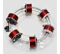 Anneau de bobine d'accélérateur électromagnétique, cyclotron sans balais pour l'enseignement de la physique et la démonstration scientifique, idéal pour les expériences éducatives et les projets de