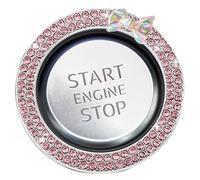 Anneau De Bouton De Moteur De Voiture - Poussoir Bouton D'allumage | Auto Démarre Les Anneaux De Boutons Avec Matériel De Haute Qualité, Démarreur D'Allumage Clé Ringgs, Pu