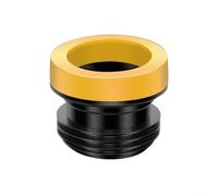 Anneau de bride de toilette alternatif sans cire avec technologie triple barrière et compatibilité avec le drain de sol conventionnel (D)