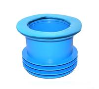 Anneau de bride de toilette en caoutchouc pour cuvette d'étanchéité de sortie de sol, compatible avec les tuyaux de vidange en PVC de 100 à 110 mm, joint de prévention des fuites pour modèles de