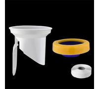 Anneau de bride de tuyau de vidange fiable pour toilettes conçu pour éliminer les problèmes de fuite (B)