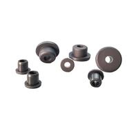 Anneau de câblage en caoutchouc de Silicone, trou traversant de 5 à 50mm, bobine de sortie de joint torique, 1 pièce(Schwarz,41.3mm(E-30mm)-1Pc)