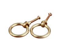 Anneau de chute vintage tire 2 pièces 20-35mm poignée meuble for boîte à bijoux armoire porte garde-robe(35mm G)