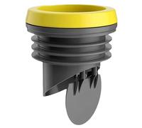 Anneau de cire pour toilettes, anneau de toilette en caoutchouc épaississant anti-odeur, installation facile, essentiels salle bain, convient aux conduites d'évacuation 3, 2 à 4 pouces |.Brid