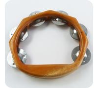 Anneau de clochettes Tambourin Couronne de clochettes Tambour de clochettes en bois Couronne de cloches Clochettes sonores Percussion, petit modèle