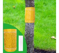 Anneau de Colle Auto - adh¿¿sif pour Arbres fruitiers 25cmx3 m¿¿tres, Anneau de Colle de Prunier de Fourmi de Chenille pour Arbres de Protection, Arbres fruitiers, Arbres cerisiers