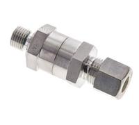 Anneau de compression pour clapet anti-retour hydraulique 10L (M16x1.5) et G1/4'' mâle en acier inoxydable 1-250bar Filetage du tube ISO 8434-1