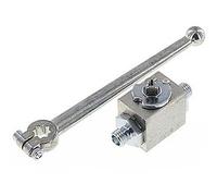 Anneau de coupe 6 L 2-Way Hydraulic Steel Ball Valve