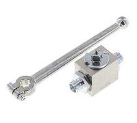 Anneau de coupe 8 L 2-Way Hydraulic Steel Ball Valve