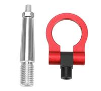 Anneau De Crochet De Remorquage De Voiture Pour Mitsubishi Pour Lancer Pour EVO X 10 2008-2016 Cache-œillets remorquage voiture(ROUGE)