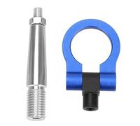 Anneau De Crochet De Remorquage De Voiture Pour Mitsubishi Pour Lancer Pour EVO X 10 2008-2016 Cache-œillets remorquage voiture(BLEU)