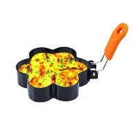 Anneau de cuisson pour œufs | Outils de cuisine en acier inoxydable, forme de en forme d'étoile, pour crêpes, hamburgers, tartelettes, steak, pâtisserie, maison, camping, commercial, restaurant