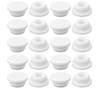 Anneau de Débordement d’Évier, 20 pcs Couvercles Trop-Plein d'Évier Caoutchouc Bouchon Trop Plein Lavabo, pour Lavabo, Salle de Bain, Cuisine