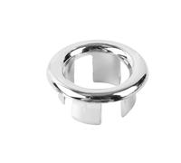 Anneau de Débordement d’Évier Anneaux de débordement en plastique for lavabo, protecteur d'évier galvanisé, anti-rayures, Installation universelle 22-24mm, accessoire bain, 20/1 pièces(Style B,10 PCS)