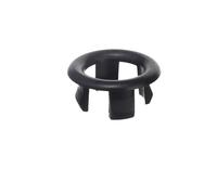 Anneau de Débordement d’Évier Anneaux de débordement en plastique for lavabo, protecteur d'évier galvanisé, anti-rayures, Installation universelle 22-24mm, accessoire bain, 20/1 pièces(Style H,10 PCS)