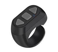 Anneau de défilement, anneau de défilement automatique,Ring Remote pour téléphone avec 3 touches | Anneau intelligent rechargeable, clicker de retournement de page pour la présentation de navigation d