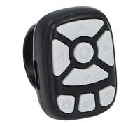 Anneau de Défilement Bluetooth, Tourne-Page sans Fil, Connexion Longue Distance, Conception D'anneau Intelligent pour iOS, 15 72 Heures de Temps de Travail (Black)